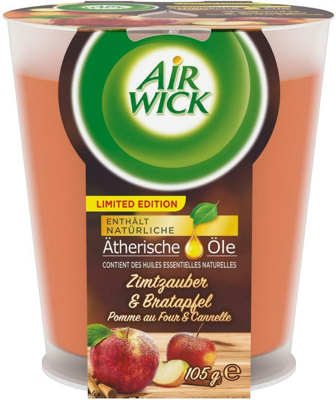Air Wick Wohlfühl Duftkerze Zimtzauber & Bratapfel