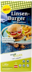 easyVEGAN Linsen-Burger mit Walnüssen