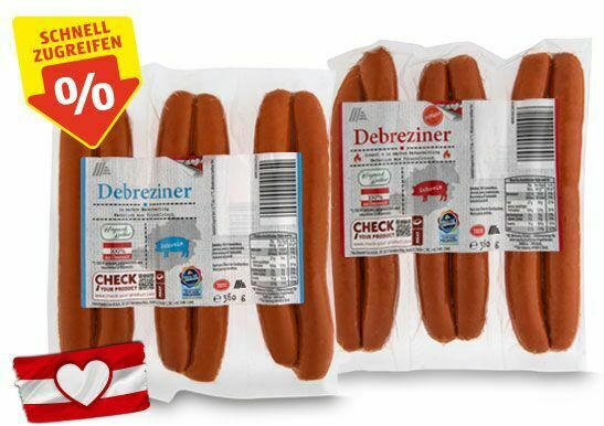 GENUSS 100% AUS ÖSTERREICH Debreziner