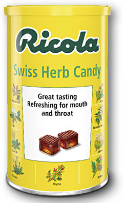 RICOLA SWISS HERB CANDY 400G