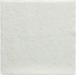 Badematte Bio Hanna in Weiß ca. 60x60cm
