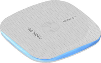 PROMATE AuraPad-4 - QI-Ladepad (Weiss)