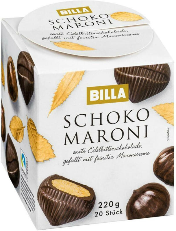 BILLA Schoko Maroni