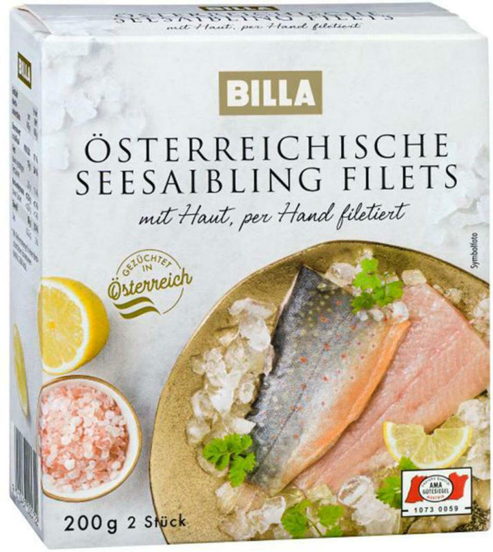 BILLA Österreichische Seesaibling Filets