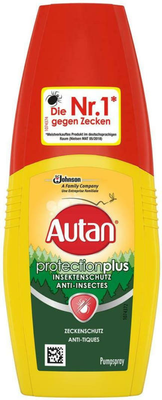 Autan Protection Plus Zeckenschutz Pumpspray