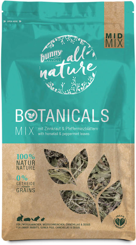 Bunny All Nature Prêle & Feuilles de Menthe 120g