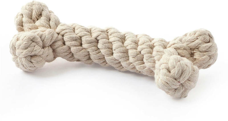 Freezack Jouet pou chiens Rope Knot Bone