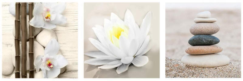 Toile imprimée ZEN