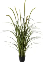 Kunstpflanze Miscanthus I