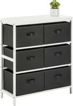 m&ouml;max Kommode in Wei&szlig;/Anthrazit