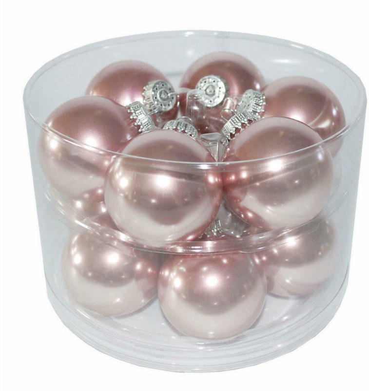Christbaumkugel-Set 6 cm cm 12-teilig