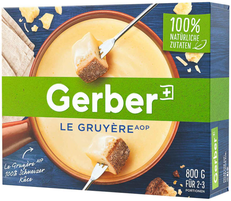 Gerber Fondue Le Gruyère AOP 800 g -