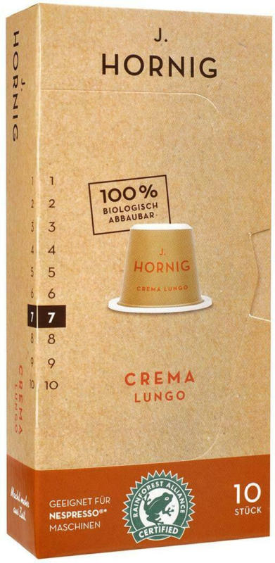 J. Hornig Crema Lungo Kapseln kompostierbar