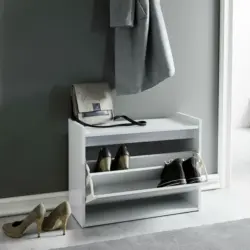 Schuhkipper in Weiß 'Mali'