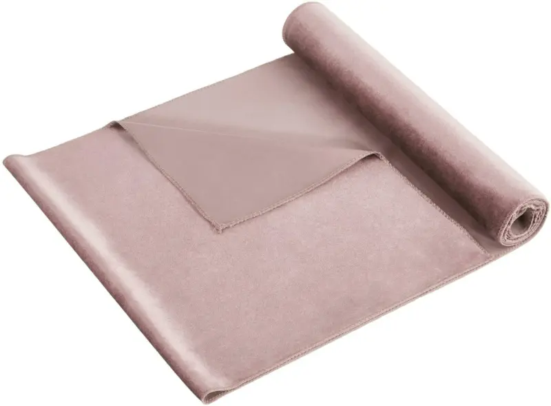 Dekostoff Samt in Altrosa ca. 35x180cm