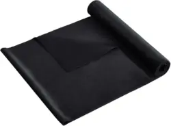 Dekostoff Samt in Schwarz ca.35x180cm