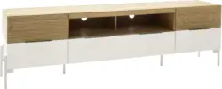Lowboard aus Eiche teilmassiv