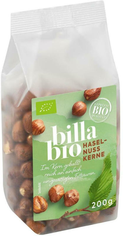 BILLA Bio Haselnusskerne Ganz