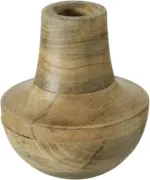 mömax Dekovase Poshka aus Mangoholz Ø ca. 15cm