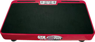 BEST DIRECT Gymform VIBROMAX Plus - Plaque vibrante (Rouge)