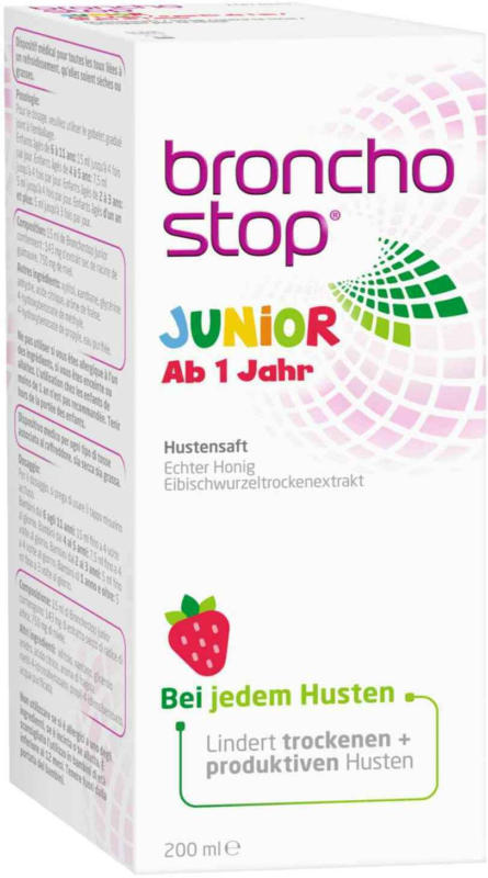 Bronchostop Junior Sciroppo per la tosse 200 ml -