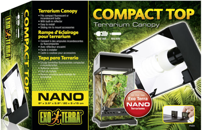 Terrarienabdeckung Compact Top 20x9x15cm