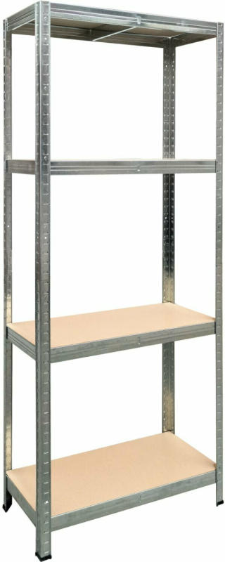 Metall-Schwerlast-Steckregal 180 cm x 75 cm x 35 cm Verzinkt