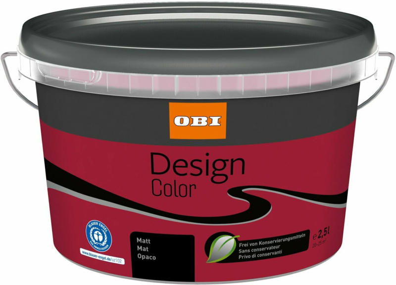 OBI Design Color matt Berry 2,5 l