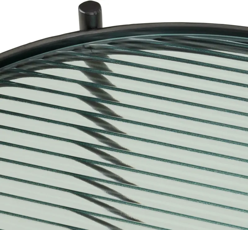 Beistelltischset in Schwarz, 3-teilig