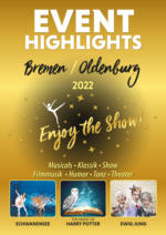 Highlight-Concerts GmbH Event Highlights 2022 - bis 15.11.2021