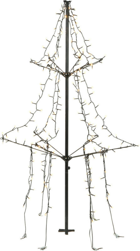 Kleiner LED-Weihnachtsbaum mit Timer (Nur online)