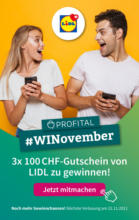 Profital WINovember - Lidl Gutschein gewinnen - al 21.11.2021