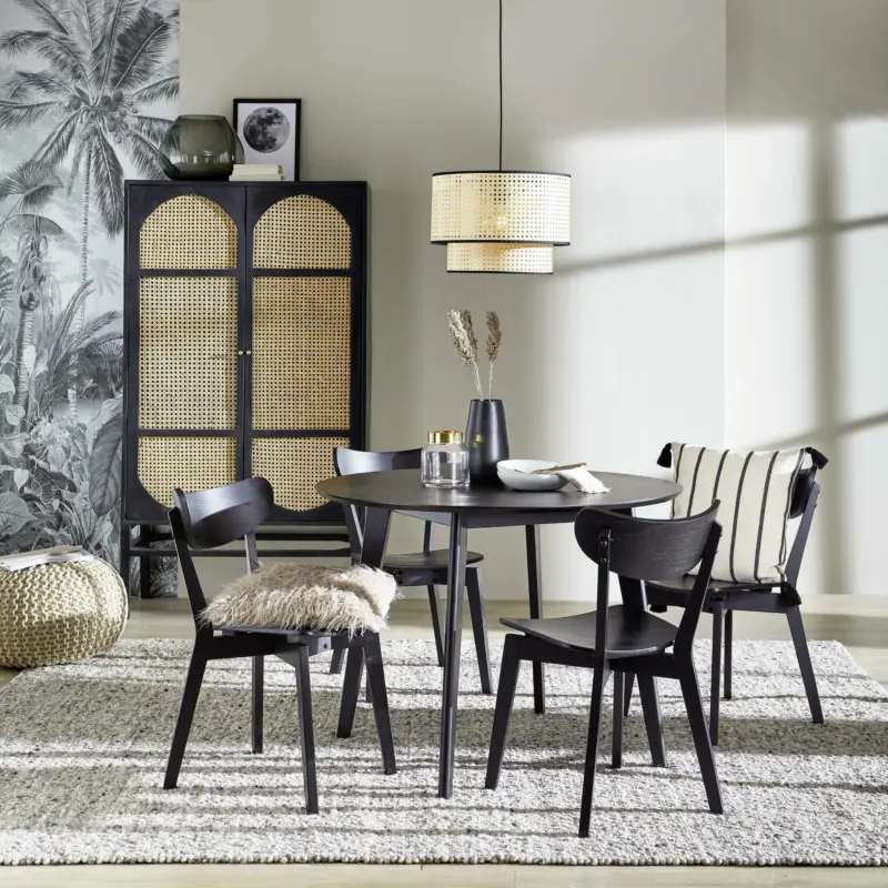 Stuhl in Schwarz 'Roxby'