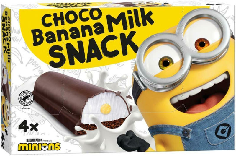 Minions Choco Banana Milk Snack