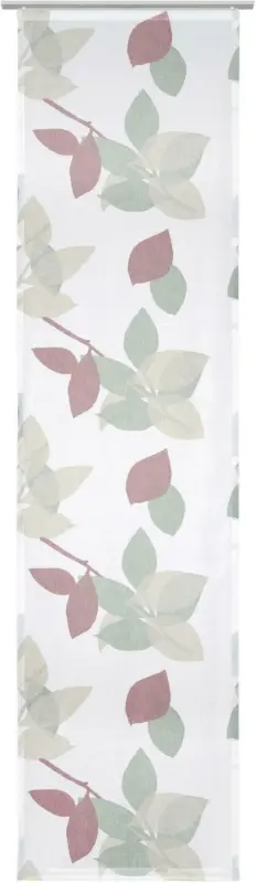 Flächenvorhang Liana in Grün/Beige ca. 60x245cm