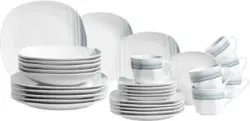 Kombiservice Enni aus Porzellan, 30-teilig