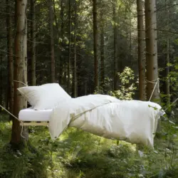 Bettwäsche Ecotree in Beige ca. 140x200cm