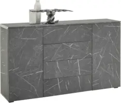 Sideboard in Schwarz