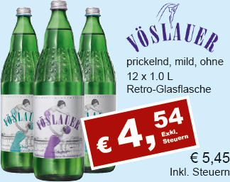 Vöslauer prickelnd, mild, one