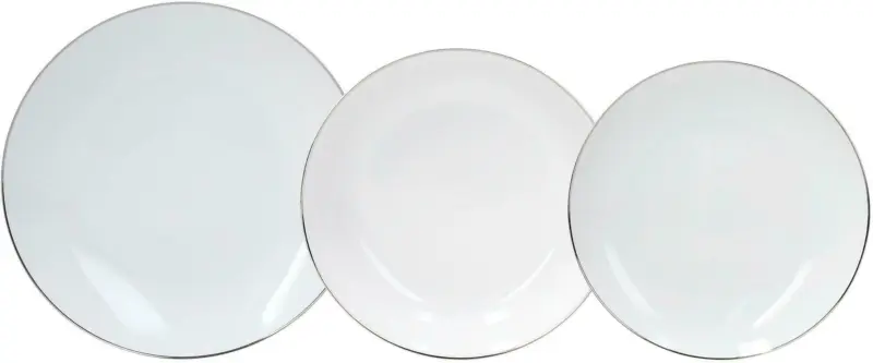 Tafelservice Platino, 18-teilig