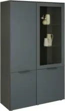 mömax Vitrine in Anthrazit