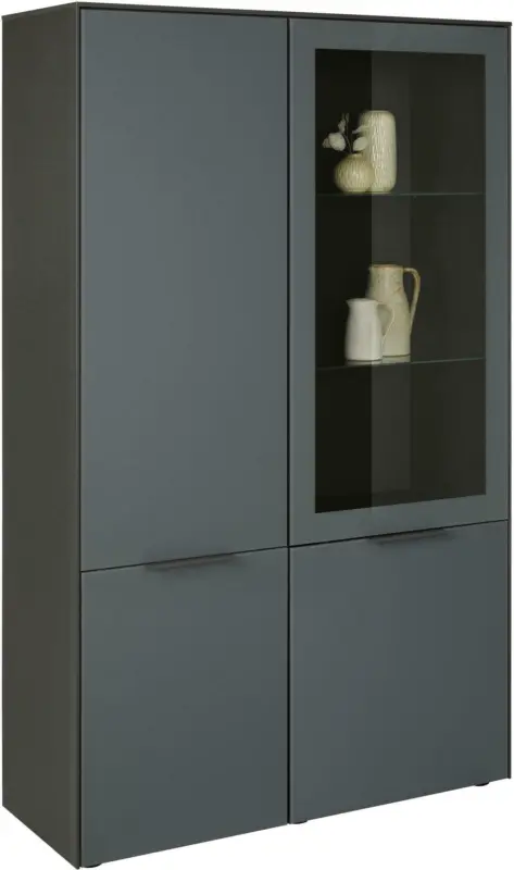 Vitrine in Anthrazit