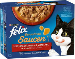 Felix Sensations Saucen Fleisch 12er