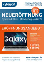 Cyberport Cyberport: Neueröffnung in Hamburg - bis 15.11.2021