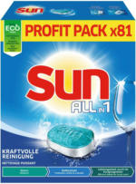 OTTO'S Sun Tablettes lave-vaisselle Tout en 1 format familial 81 tablettes -