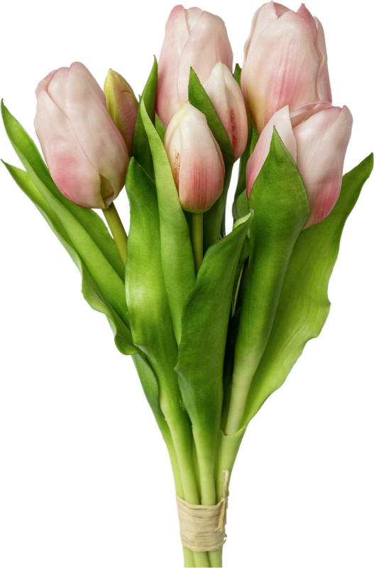 Kunstpflanze Tulpen in Rosa