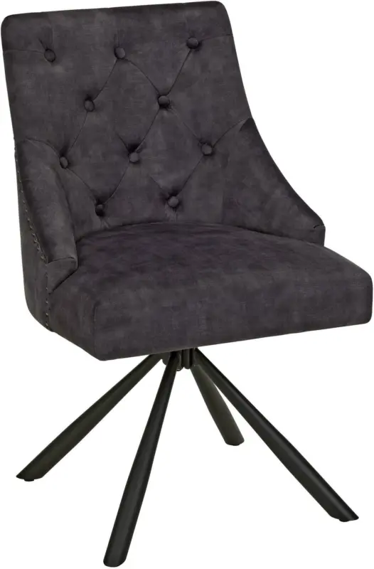 Stuhl in Schwarz