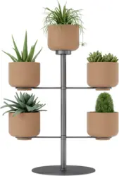 Übertopf Five in Terra Cotta