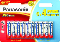 PANASONIC Batterien LR6PPG/10BW