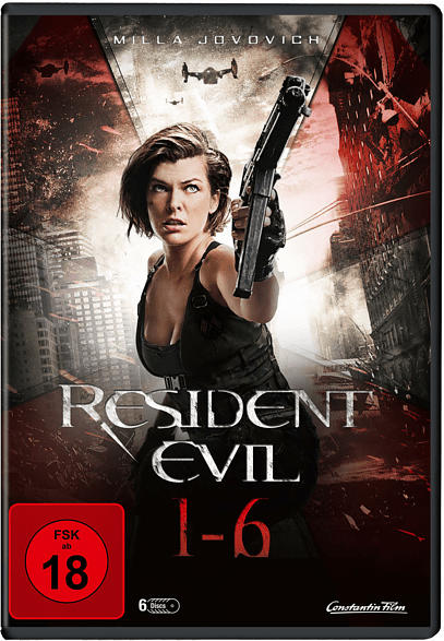 Resident Evil 1-6 [DVD]